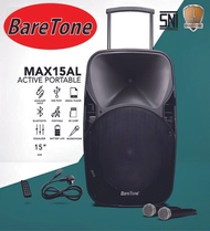 SALE TERBATAS Speaker Portable Aktif BARETONE 15 Inch MAX 15 AL