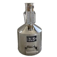 Calibration Can Stainless Steel 10L With Calibration Cert