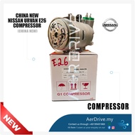 CHINA NEW NISSAN URVAN E26 NV350 7PK COMPRESSOR ( 1855 )
