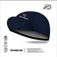 CYCLING CAP TOPI SEPEDA (POLYGON BLUE)