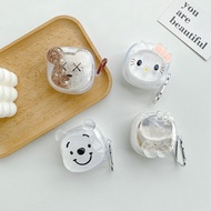 For Baseus Bowie WM02 plus / Baseus Bowie WM02+ TWS Cute Bear Protective Cover For Baseus Encok WM01