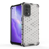 Oppo Reno 5 / 5 Pro / 5 Pro Plus / 5Z(5G) Mobile Phone Case, Honeycomb Shockproof TPU+PC Back Cover Phone Case for Oppo Reno5 Pro Plus / Reno5 Pro / Reno 5 / Reno 5z (5G)