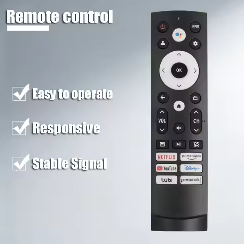 Smart Voice Remote ERF3M90H ERF3AF90H, Replacement Controller for Hisense A53F A65H A66G A68H A6G U6