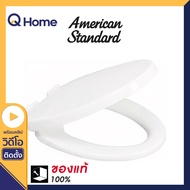 American Standard ฝารองนั่งชักโครก แบบเปิด-ปิดกันกระแทก รุ่น 491000S-WT สีขาว ฝาชักโครก ฝารองชักโครก