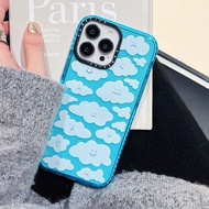 《KIKI》CASE.TIFY Funny clouds Air cushion protection Phone Case for iphone 14 14Plus 14pro 14promax 13 13pro 13promax 12 12pro 12promax cute for iphone 11 11pro 11promax x xr xsmax Cartoon phone case cute INS style popular girl phone case