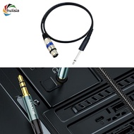[chulisia] 6.35mm Jack to XLR 6.6ft/2 Meters Balanced Professional Audio Cable for