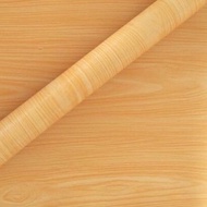 TOKO21WHOLESALE YELLOW PLYWOOD WALLPAPER STICKER 45 cm x 7.3 meters