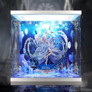 [AOWOBOX] SSF Re從零開始的異世界生活 愛蜜莉雅 水晶禮服Ver.手辦 主題展示盒 展示箱 display box 亞加力 模型盒 亞加力展示盒 燈