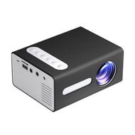 12V-2A T300 1920*1080 LED Mini Portable Projector 240x320 AV USB Audio Projector 3D Home Cinema Medi