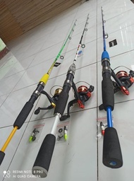 Set Pancing 165 Cm Joran Sambung Daido Power Solid 16Kg