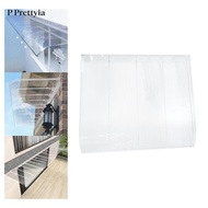 [P Prettyia] SiaBiced Entry Door Window Awning Exterior Window Awning Shelters Clear Door Awning Pat