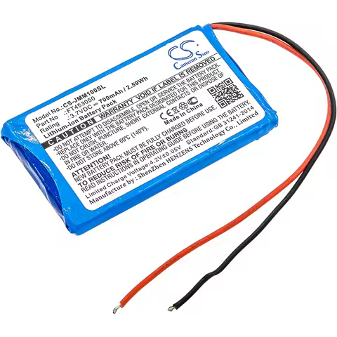 Li-ion Speaker Battery for JBL, 3.7V, 700mAh , Compatible Models: Clip+, Micro, Micro Wireless 2013,