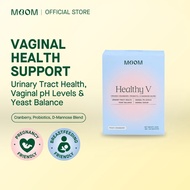 Moom Health™ Healthy V Peach Cranberry | Natural Support for Vaginal Health, Urinary Tract Health & 