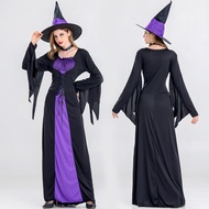 Halloween Witch Costume Female Adult cos Costume Horror Witch Masquerade Party Theme Party Stage Cos