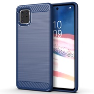Samsung Galaxy Note 10 Lite เคส SamsungNote10lite คาร์บอนไฟเบอร์ TPU ซิลิโคนนิ่มฝาหลังเกราะเคสโทรศัพท์