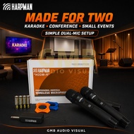 HARPMAN H32M-H Dual-Channel UHF Wireless Microphone