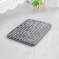 Gray BATHROOM MAT by Ace Hardware
