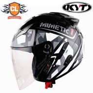 KYT Helmet Hellcat - MIMETIC MATT GREY ( L / XXL )