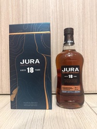 ［新年送禮自用精選：榮獲多獎佳釀］禮盒裝JURA 18 年單一麥芽威士忌, 44%, 700ml