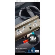 spray tin cat Menggerutu gun metal / wrinkle gun