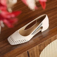 Elegant Boat Shoes Flash Diamond Soft Sole Shoes Light Luxury Boat Shoes for Women LFA89054