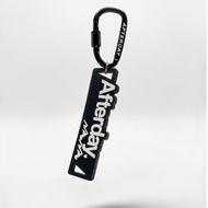 GANTUNGAN Afterday. Rubber Crest Keychain Carbiner RubberKeychain