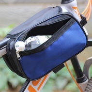 Mountain Bike Riding Front Beam Bag Kettle Bag Raincoat Mineral Water Upper Tube Bag Mobile Phone Bag Front Storage Bag/Bike Front Bag bike backpack bicycle riding equipment