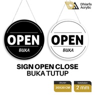 Reversible Open Close Signage Open Close Board/s Cafe Sign/s
