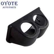 OYOTE Double Dual Gauge Pod 52mm Hole Cup Car Gauge Pod Gauge Cap Cup Dash Pod Mount Holder Plastic 