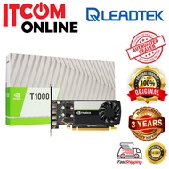LEADTEK NVIDIA QUADRO T1000 4GB 8GB GDDR6 128BIT GRAPHIC CARD (900-5G172-2550-000/900-5G172-2570-000