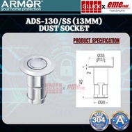 Dust Socket for Door Armor ADS-120/ADS-130 (Stainless Steel)
