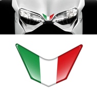 3D Resin Motorcycle Front Fairing Decals Italy Sticker Case for Ducati 959 969 1199 1299 PANIGALE V4