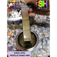 AIKKA SUPREME PEARLIZED METALLIC 1099G METALLIC KHAKI GREY