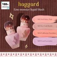 Haggard Emo Monster Liquid Blush, Pemerah Pipi & Kontur, Pelbagai Fungsi, Ringan & Sesuai, Solekan, 