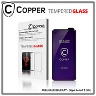 Oppo Reno 7 Z (5G) - COPPER Tempered Glass ANTI-BLUERAY