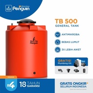 Penguin Tangki Toren Tandon Air TB 500 5000 liter - Biru Tua -