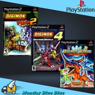 【PS2 Game】Digimon World Data Squad / Digimon World 4 / Digimon Rumble Arena 2