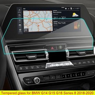 Tempered glass protective film For BMW 8 Series 840i M850i M8 Alpina B8 xDrive 2020-2021 Car GPS nav