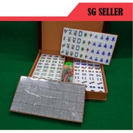 High Quality Crystal Mahjong Set SH / A1 Size 37mm / A2 Size 35mm / 160 Pieces Tiles