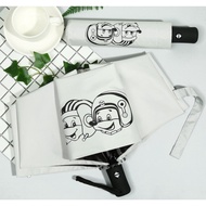 Payung Lipat Karakter MICKEY MINNIE / Payung Karakter Disnei / Payung Dis Ney Umbrella Anti UV