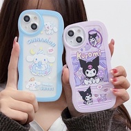 Casing Samsung Galaxy J4 Plus J6 Plus 2018 J2 Pro J7 Prime J7 Pro J7 2017 ON7 2016 Cute cartoon Yugui dog Kulomi Couple phone case wave wavy Clear Shockproof Soft TPU Cover