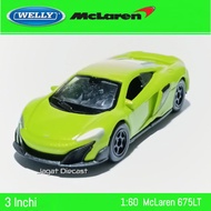 Welly McLaren 675LT Coupe 60 Scale Diecast Sports Racing Car