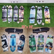 0201 Surf skate custom Board 34 Inches For Adults Height 170cm+ Skateboard Ready To Play