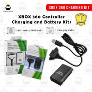 XBOX 360 XBOX360 Rechargeable Battery Kit CHARGER BATTERY XBOX [READY STOCK]