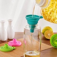 Portable Folding Silicone Funnel / Silicone Water Funnel / Flexible Oil Funnel / Versatile Soap Refi