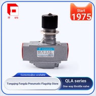 Zhaoqingfang Large One-Way Throttle Valve QLA Flow Valve Pneumatic Valve QLA-L6/L8/L10/L15 Factory D