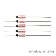 Set Of 2 Thermal Fuse Sf214E 216 C 216 Celsius Degree 10a 250v