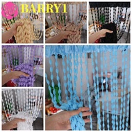 BARRY1 Beaded Door Curtain, Door Curtain Solid Color Beaded String Curtain, Window Treatment 1*2M Ta