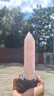 粉晶柱