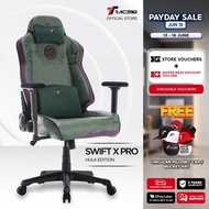 TTRacing Swift X Pro Hulk Edition Gaming Chair Ergonomic Office Chair - 2 Years Official Warranty